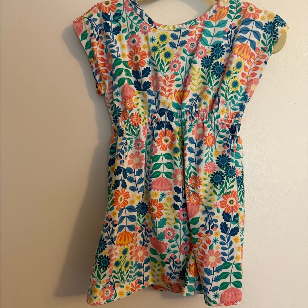 Hanna Andersson Floral Multicolor Kids Dress